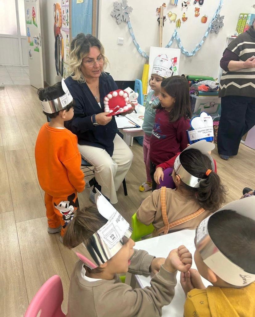 Tellidere Aile Destek Merkezimiz Kreşi Öğrencilerine Diş Taraması Yapıldı.